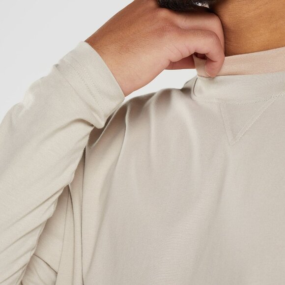 GYMSHARK REST DAY SWEATS LONG SLEEVE T-SHIRT NWT MEDIUM - Picture 4 of 7